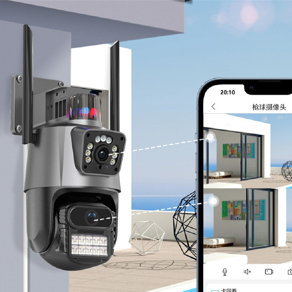 6MP Wireless Binocular Security Camera